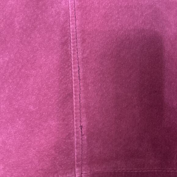 Woman's Dusty Rose Washable Suede Blazer Cottagecore Western Americana Chic LG - Picture 8 of 8